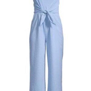 Vineyard Vines Seersucker Strapless Jumpsuit